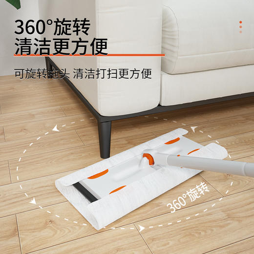 一次性懒人平板拖把 | 干湿两用、可选择拖头、使用方便、即用即扔 商品图0