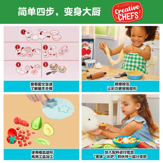 Little tikes MGA/miniverse创意厨师仿真厨房华夫饼过家家女孩玩具新年礼物 商品图5