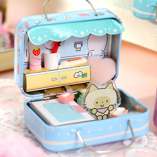 小猫咔咔DIY微缩盒玩具-纪念日百货门店同款167101559 商品图0