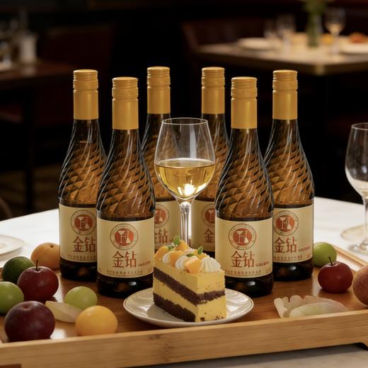【金钻·威代尔冰甜白葡萄酒】长白山冰酒，口感柔顺更好喝， 12%vol 375ml/瓶（送新年手提礼袋） 商品图9
