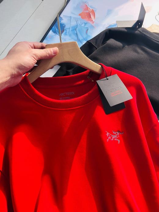 2026新春款！男女情侣刺绣鸟混纺棉圆领卫衣 商品图6