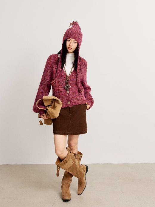 【商场同款】麦檬冬毛衫开衫4GC133641X 商品图4