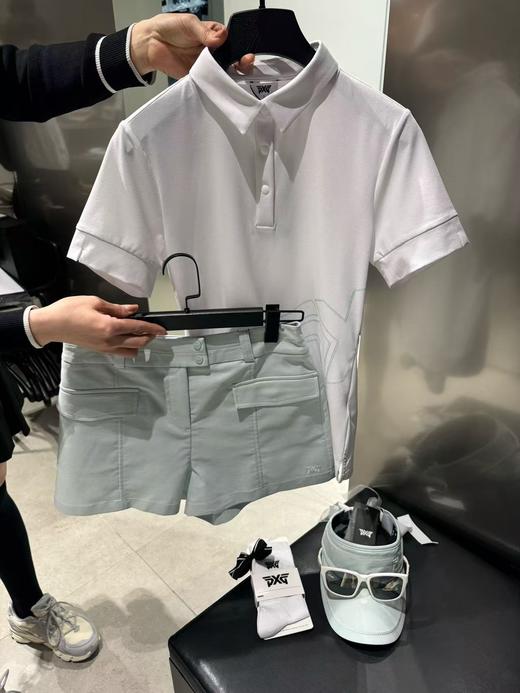 PG家春夏女士翻袋装饰三色短裤来啦！渠道高品质❗️客供原厂面料，韧性足弹力感好，从质感到版型到面料都妙不可言，真正的穿上离不开，这款短裤绝对是刚需！！要多舒服就多舒服👍👍夏天真的可以天天穿的程度！ 商品图0