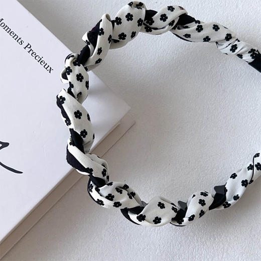 韩系黑白齿梳发箍-纪念日百货门店同款169394236 商品图0
