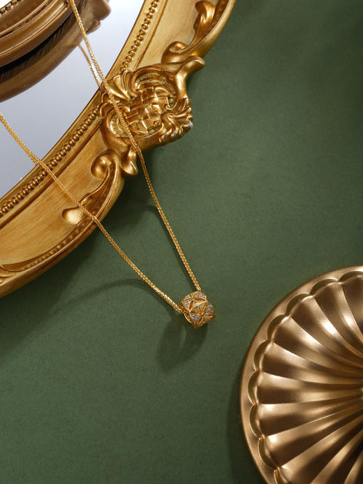 子佩集【繁华织梦】银S925套链【FYL-2134】项链镀金圆环2601 商品图4