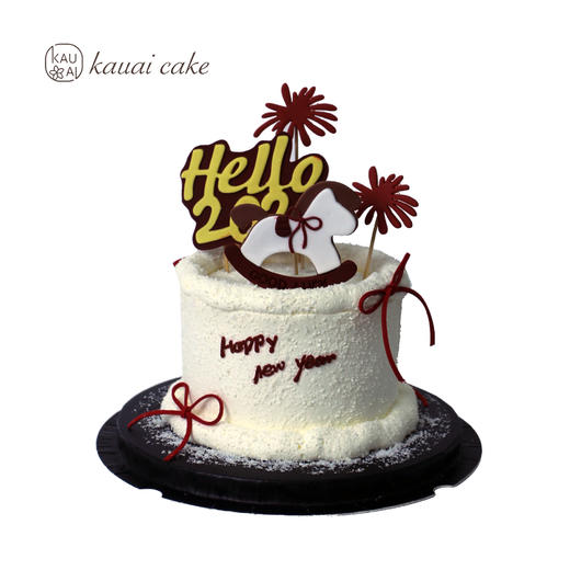 烤爱*初雪木马-草莓冰淇淋蛋糕| 烤爱 商品图1