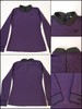 PG家春季新款女士韩版弹力长袖上衣来啦！贸易商出货❗️新年限定色，紫气东来，新年穿紫色，满分💯！！贸易商出货花了好大力气整了点原厂面料，费好大力气在韩版系列的代工厂加工出来，太不容易啦！ 商品缩略图5