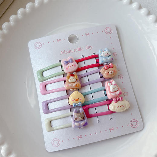 亮彩多样方形夹RT组合8支-纪念日百货门店同款169149071 商品图2