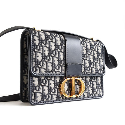 【95新】Dior迪奥30 Montaigne 手袋M9203UTZQ_M928中号老花蒙田皮肩带单肩斜挎包女士 190126AK42 商品图2