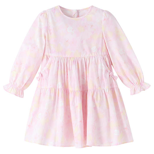 【实体店同款】女童长袖连衣裙春季新款安奈儿童装XG613036 商品图6