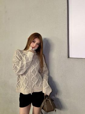 【非质量问题不退】PP07-BC网眼开衫(SSJ*PP)