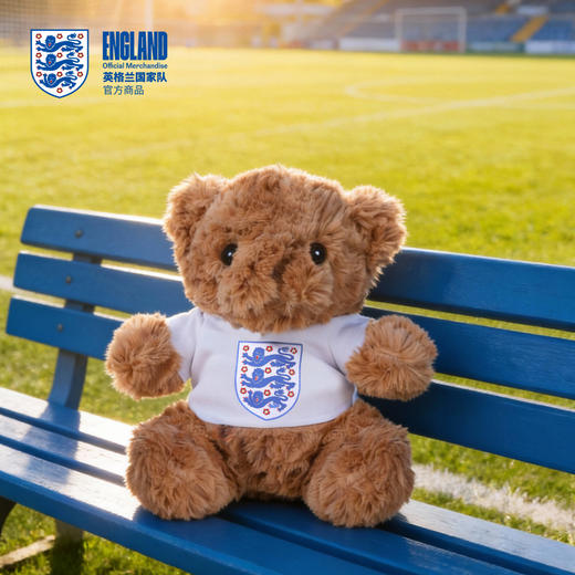 【官方正版】英格兰国家队 | 大熊玩偶球员印号毛绒玩具周边 商品图0