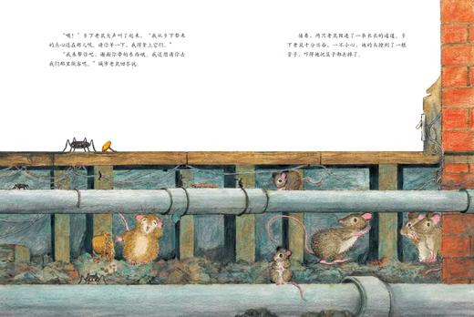 【点读版】贝妮黛·华兹经典童话绘本：城市老鼠和乡下老鼠（平） 商品图2