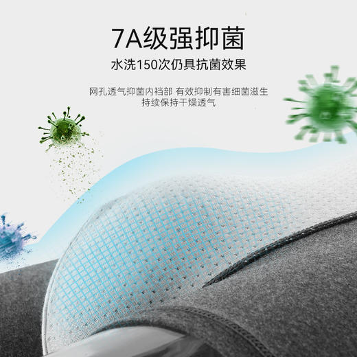 【3D立体版型❗️舒适透气】内裤男纯棉80S新疆长绒棉7A级抗菌透气纯色四角平角男士内裤纯棉。jc 商品图1