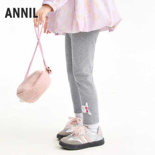 【实体店同款】女童针织打底裤春季新款安奈儿童装XG616062 商品图1