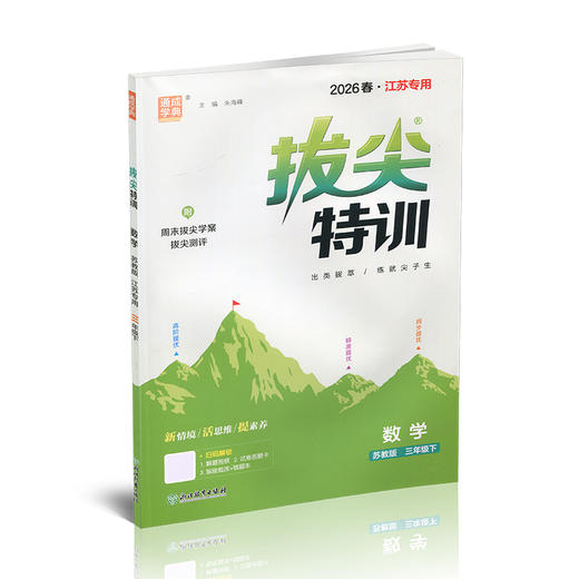 2026春 拔尖特训 数学 苏教版 三年级下册 江苏专用 小学教辅 高阶提优 同步练习 学生练习 通成学典 3下 江苏凤凰教育出版社 商品图4