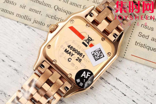 与豹同行 一跃入心 AF卡地亚猎豹系列 中号表盘尺寸：27×37mm 女士腕表 商品图5