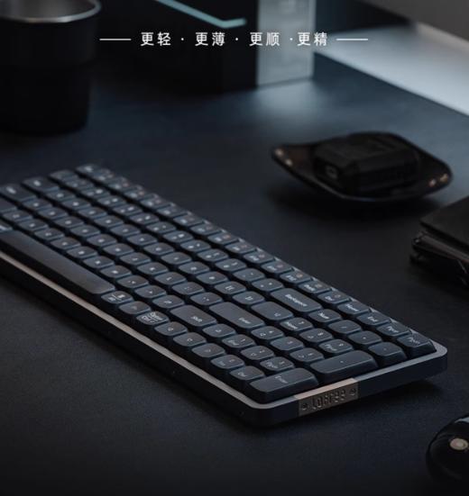 洛斐小顺100矮轴机械键盘Flow无线蓝牙Gasket平板MAC办公超薄便携双模 小顺100键矮轴机械键盘 商品图1