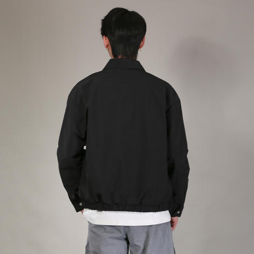 DRONKOO 2026 翻领口袋钉扣拉链基础款中厚夹克 商品图4