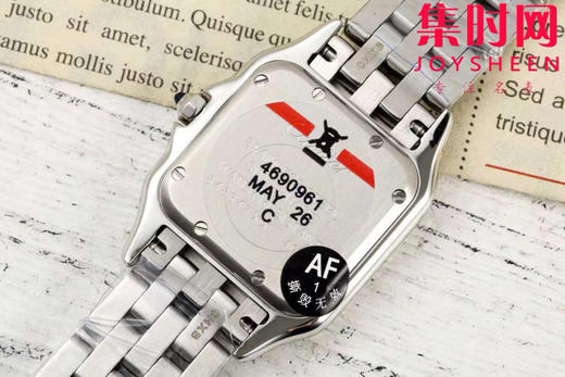 与豹同行 一跃入心 AF卡地亚猎豹系列 中号表盘尺寸：27×37mm 女士腕表 商品图5