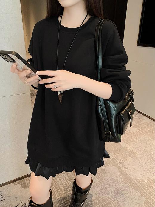 轻法式遮肉高克重小花苞连衣裙 商品图10