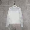 【门店同款】ENJOY春季精致蕾丝花边拼接针织上衣 169259624 商品缩略图0