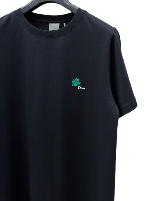 男款四叶草刺绣短袖T恤he010 商品图2