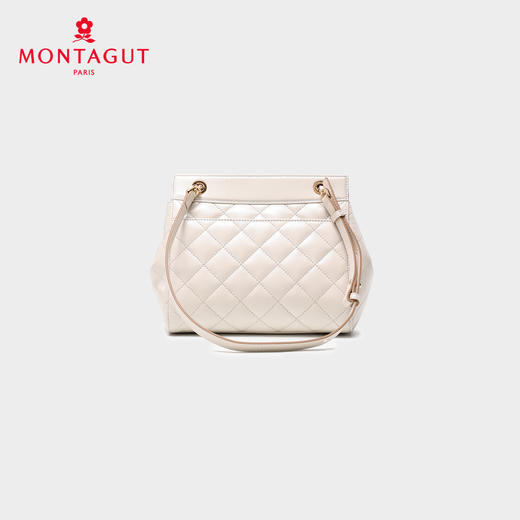 梦特娇女士时尚链条包新款真皮女款百搭单肩包轻奢经典菱格包斜挎包 商品图9