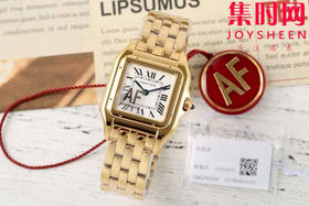 与豹同行 一跃入心 AF卡地亚猎豹系列 中号表盘尺寸：27×37mm 女士腕表