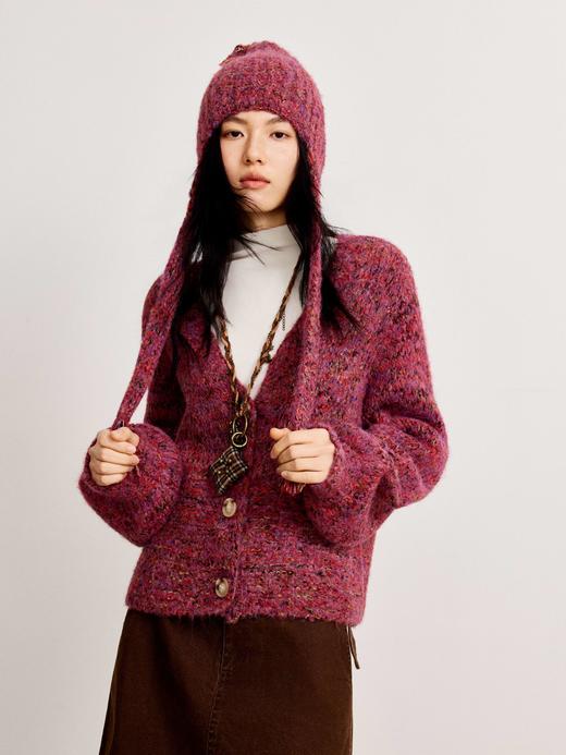 【商场同款】麦檬冬毛衫开衫4GC133641X 商品图0