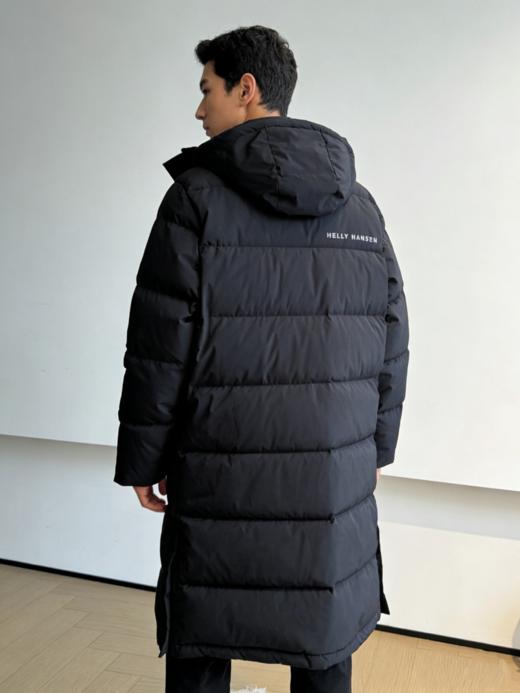 有货.苏州产 不是河北货！！清仓，80绒！HH海丽汉森 情侣款 石墨烯自发热  官网同步发售  灰鹅绒长款羽绒服 商品图2