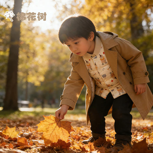 ⁵清仓【90绒白鸭羽绒】男童女童 TWZLBD4019 多色可选 【棉花树】YY05-QTT-AYD 商品图3