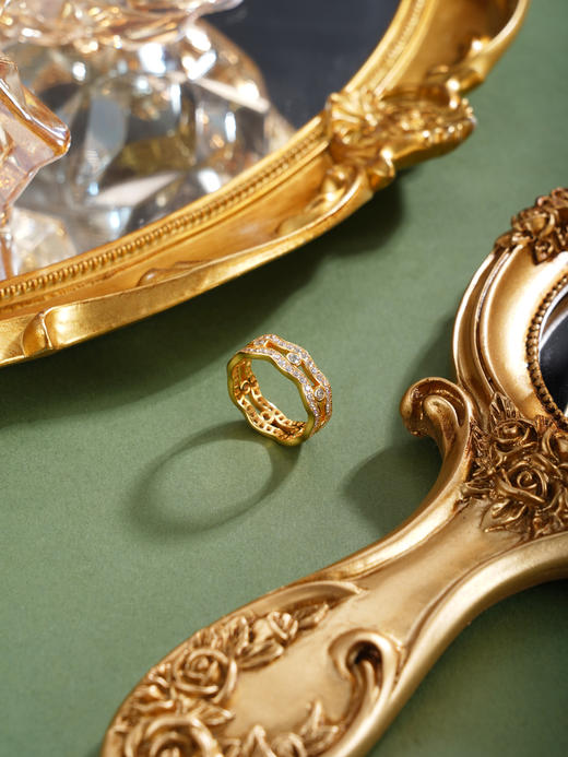 子佩集【相思璀璨】银S925戒指【MYA163】镀金闭口2601 商品图5