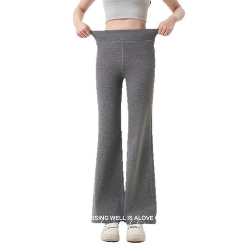 【兰精莫代尔直筒喇叭裤】春夏高腰修身显瘦 垂感微喇运动外穿休闲裤 商品图4