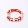Manreya玛芮雅“红韵同心”淡水珍珠手串|红玛瑙，淡水珍珠 商品缩略图5