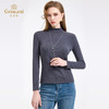 【四色可选】乔万尼轻奢百搭半高领保暖长袖羊毛修身打底衫EZ4C192 商品缩略图4