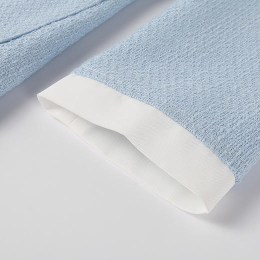 奢姿大码女装2026冬季时尚双排扣百褶裙胖妹妹气质通勤显瘦长裙9954803232 商品图3