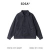 263022SDSA男士秋冬新款痞帅男装韩版简约纯色单排扣翻领夹克外套百搭 商品缩略图1