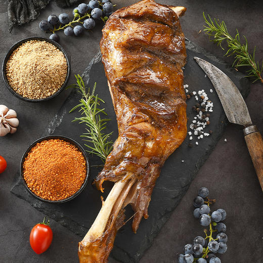 【整腿原切】盐池滩羊 带骨羊前腿 1kg 肉质饱满鲜嫩不膻 商品图1