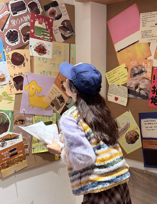 一眼心动费尔岛可外穿的原创双面可穿鹅绒马甲 商品图5