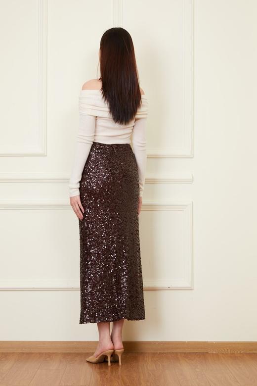 Kai & Kiera 气质优雅亮片包臀显瘦半裙 22059 商品图5