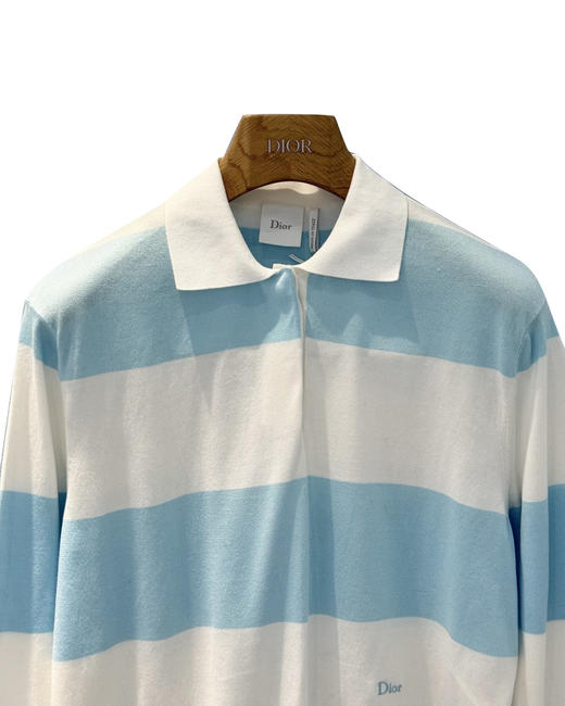 女款条纹长袖polo衫la010 商品图2