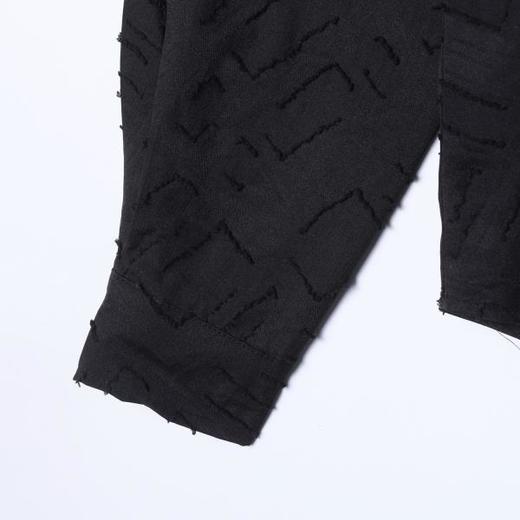 6948SDSA男士秋冬新款痞帅男装潮流纯色不规则格子长袖衬衫百搭时尚 商品图4