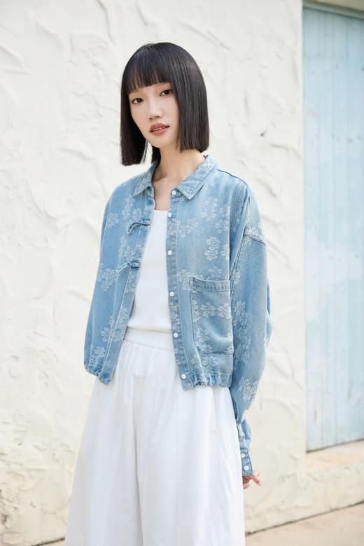 LNNNS 刺绣提花个性设计牛仔外套 22053 商品图2