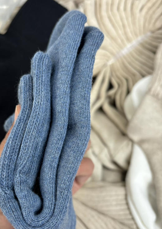 【捡漏】4双 1组 可选色 出口日本的色纺纱全毛巾加厚 男袜 商品图5