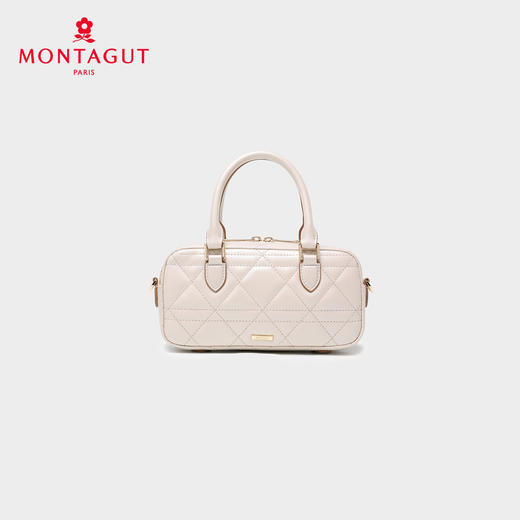 梦特娇（MONTAGUT）女士时尚斜挎包新款女款真皮单肩包百搭手提包轻奢链条包 商品图9