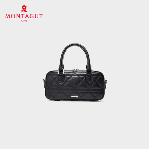 梦特娇（MONTAGUT）女士时尚斜挎包新款女款真皮单肩包百搭手提包轻奢链条包 商品图3