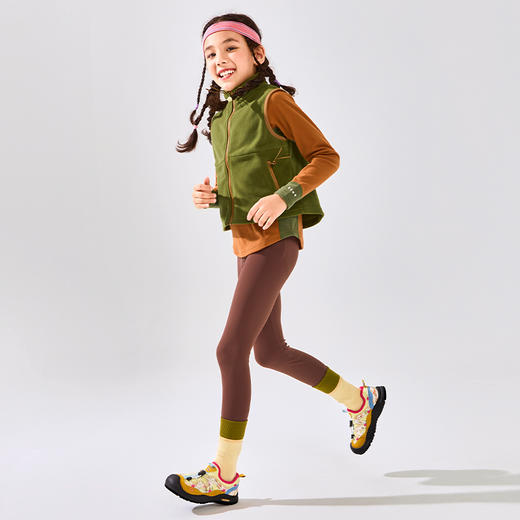 SMIBU旷野徒步系列男女中大童春秋季新款彩虹堂缓震减压户外徒步鞋Z53JB3408【CC爸妈团购】 商品图4