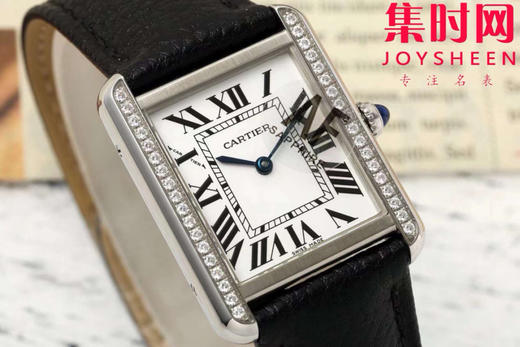 卡地亚TankSolo AF坦克Solo系列 小号 女士腕表
【表壳】表盘尺寸：小号29.5mm*22mm 商品图2