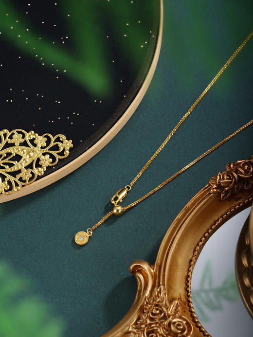 子佩集【福禄满盈】银S925套链【FYL-2231】项链镀金葫芦珍珠2601 商品图5